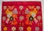 Authentic 1940s Turkish Rug 5x10 Vibrant Red Mid Century Modern Organic Wool Carpet For Sale - Image 9 of 14