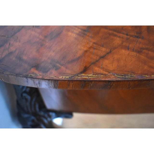 18th-Century Queen Anne Irish Marquetry Bureau Plat Desk For Sale - Image 9 of 13