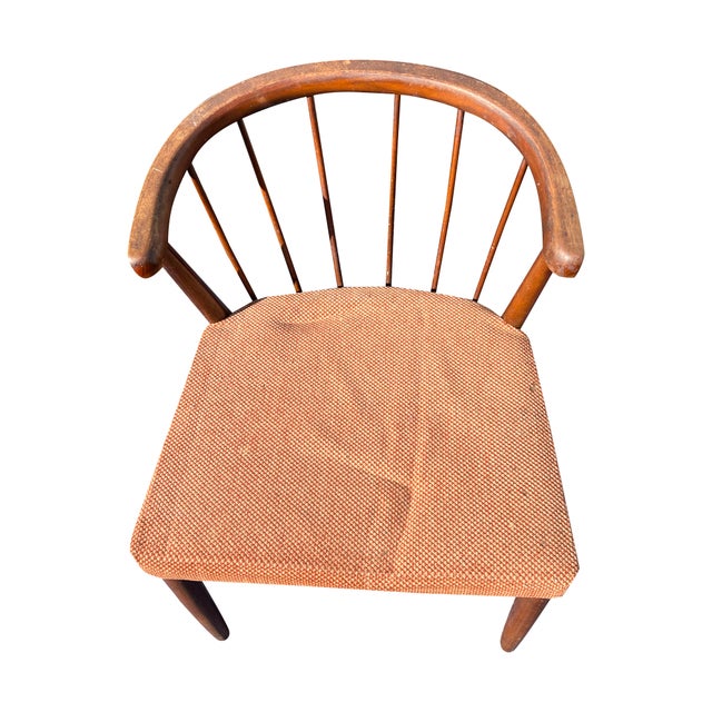 Mid Century Modern Designer Pair of Chairs in Vintage Gio Ponti Style For Sale In New York - Image 6 of 8