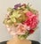 Christian Dior Mid 20th Century Vintage Dior Exquisite Silk Floral Chapeau For Sale - Image 4 of 11