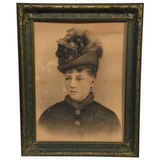 Antique Photo Portrait For Sale