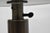 Small Contemporary Industrial Style Round Accent Drinks Candle Stand Side Table For Sale - Image 10 of 15