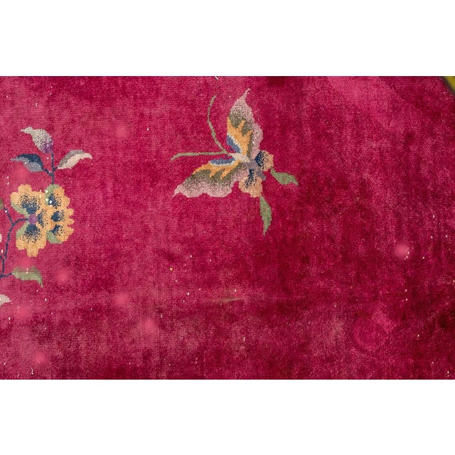 1920s Antique Nichol Quality Art Deco Chinese Rug For Sale - Image 5 of 9