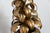 1960s Neoclassical Style Brass Palm Frond Tole Table Lamp - Pair For Sale - Image 11 of 15