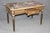 19th C French Louis XVI Child's Bronze Ormolu Marble Parquetry Desk For Sale - Image 12 of 18