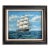 K. Dossi Original Sailing Ship Oil Painting, Nautical Seascape, Maritime Art For Sale