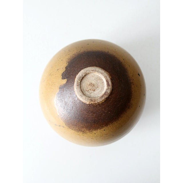 Vintage Studio Pottery Vase For Sale - Image 9 of 9