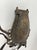Metal Antique West African Nupe Cast Bronze Ceremonial Purse with Leather Tassels For Sale - Image 7 of 17