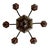 Lacquered Wood Chandelier, 1970s For Sale - Image 10 of 12