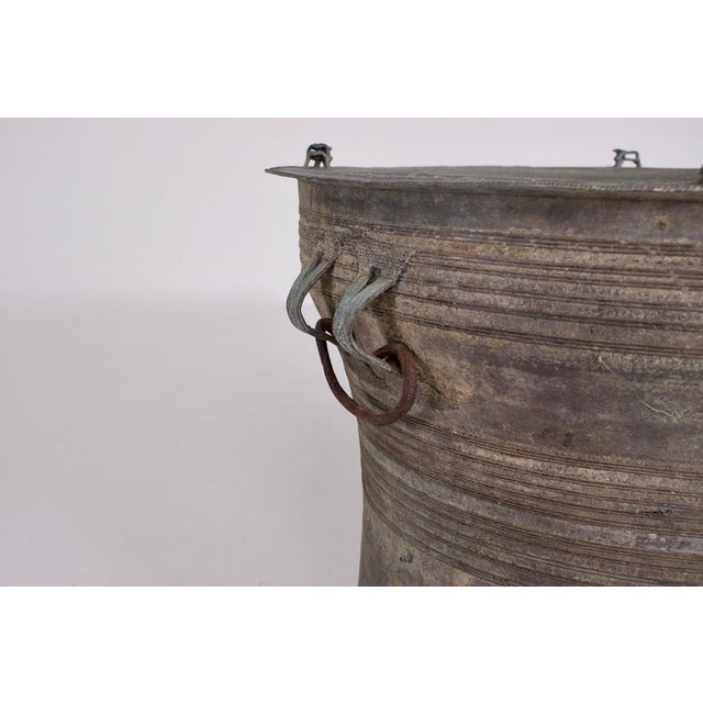 Rain Drum in Bronze For Sale - Image 3 of 9