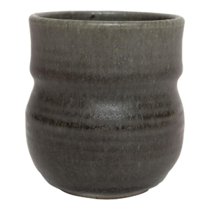 Petite Vintage Slate Glazed Studio Stoneware Bud Vase by Deanna Nichols