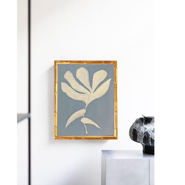 Artist: Tatiana Duperault Medium: Acrylic on canvas Framed Size: 13” W x 16” H Style: Botanical, minimalist, modern...