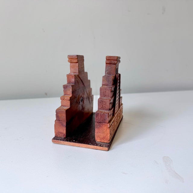 1970s Bohemian Wood Napkin Holder For Sale - Image 4 of 6