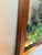 Wood Early 20th Century American Federal Revival Oak Framed Wall Mirror For Sale - Image 7 of 9