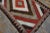 Textile Excellent and Authentic With Dimensinal Design in Gray, Red and Brown Color American Navajo Rug For Sale - Image 7 of 15
