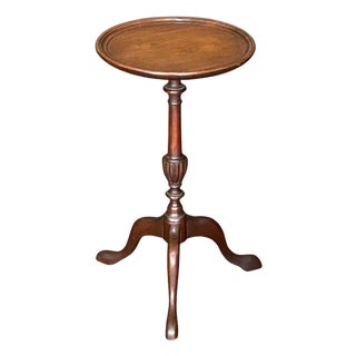 English Wine or Cocktail Table of Mahogany From the Edwardian Era For Sale