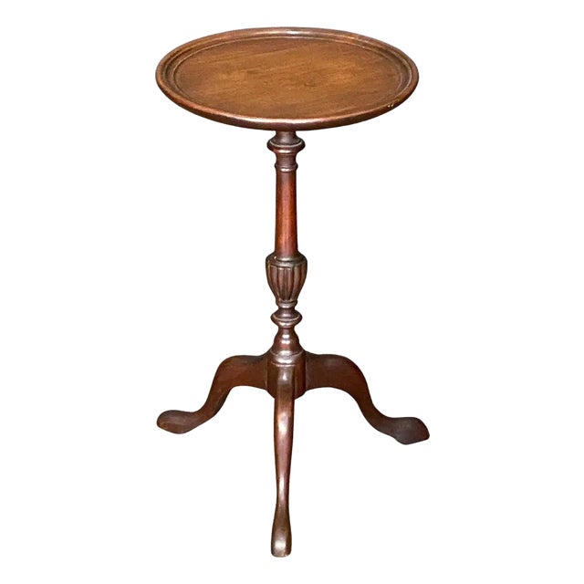 English Wine or Cocktail Table of Mahogany From the Edwardian Era For Sale