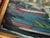 Mid Century Abstract Seascape Painting Vintage Mod For Sale - Image 4 of 8