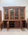 This large english breakfront bookcase, dating from the william iv to early victorian period, commands attention with its...