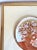 Pair of Framed Antique Kutani Japanese Peacock Plates For Sale - Image 4 of 13