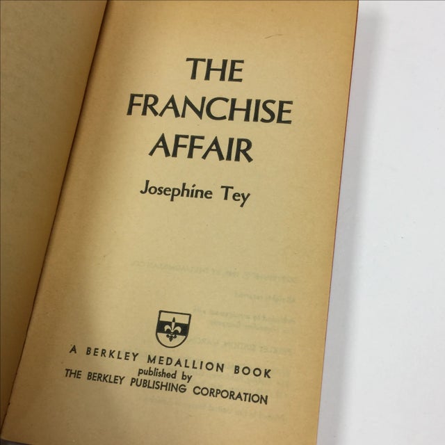 Josephine Tey Vintage Books - Pair For Sale - Image 4 of 7