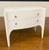 White Serpentine Two Drawer Accent Chest For Sale - Image 13 of 15