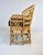 Mid-20th Century Coastal Brighton Pavilion Bamboo and Cane Accent Chair For Sale - Image 9 of 12
