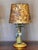 Pair of Cold Painted Bronze Figural Lamps With Mottled Paper Shades For Sale - Image 6 of 16