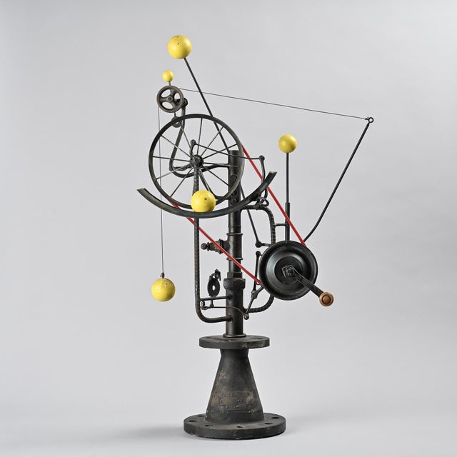 Kinetic Metal Sculpture, Switzerland, 1996 For Sale - Image 16 of 16