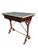Maroon Antique French Cast Iron and Marble Bistro Table, 1900s For Sale - Image 8 of 18