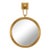 Lucia Mirror in Gold For Sale