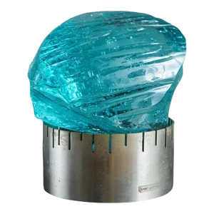 Globular Bubble Glass Table Lamp by Max Ingrand for Saint-Gobain, France 1960s