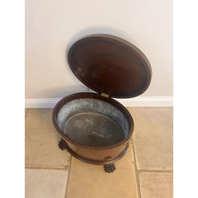 Antique George III Mahogany Wine Coolers, 1800s, Set of 2 For Sale - Image 9 of 18