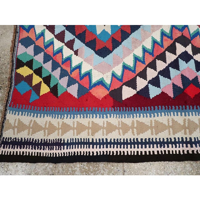 Textile Galerie Shabab Collection Mid-20th Century Persian Flatweave Kilim Rug For Sale - Image 7 of 10