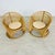 Italian Rattan Lounge Chairs With Coffee Table – Set of 3 For Sale In New York - Image 6 of 16
