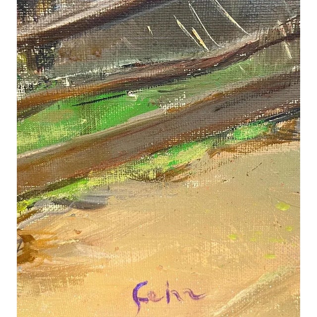 Artwork sold with frame (75 x 95.5 cm) Henri Fehr (1890–1974) was a Swiss painter and graphic designer based in Geneva,...