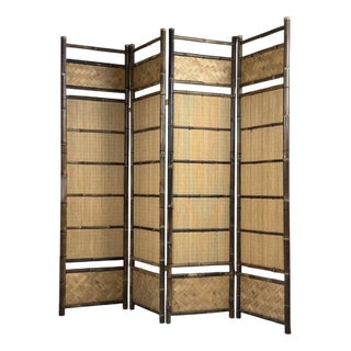 Faux Bamboo Room Divider For Sale