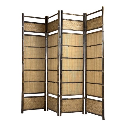 Faux Bamboo Room Divider For Sale