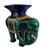 Ceramic Antique Chinese Shiwan Ceramic Elephant Garden Stool For Sale - Image 7 of 16