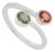 14k Gold Modern Toi Et Moi Natural Multi Sapphire Open Bypass Ring Size 9 For Sale
