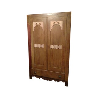 Mid-Century Midwestern Armoire For Sale