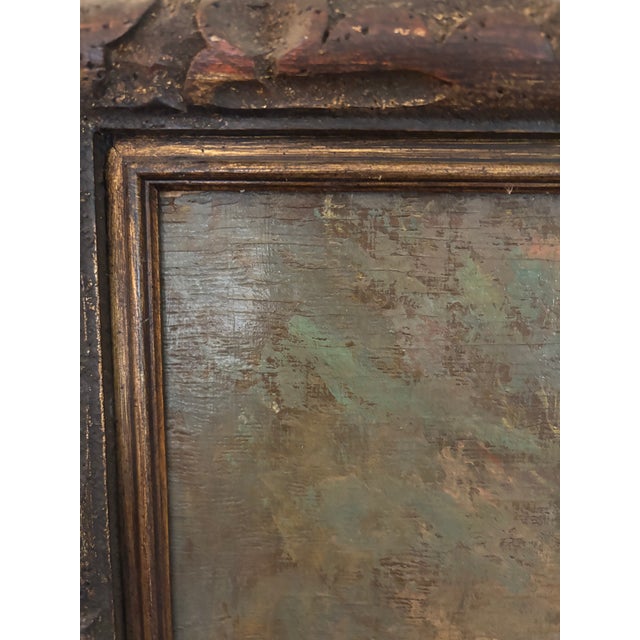 Oil on Board Original Portrait, Signed and Dated P. Zurini, 1948 For Sale - Image 13 of 15