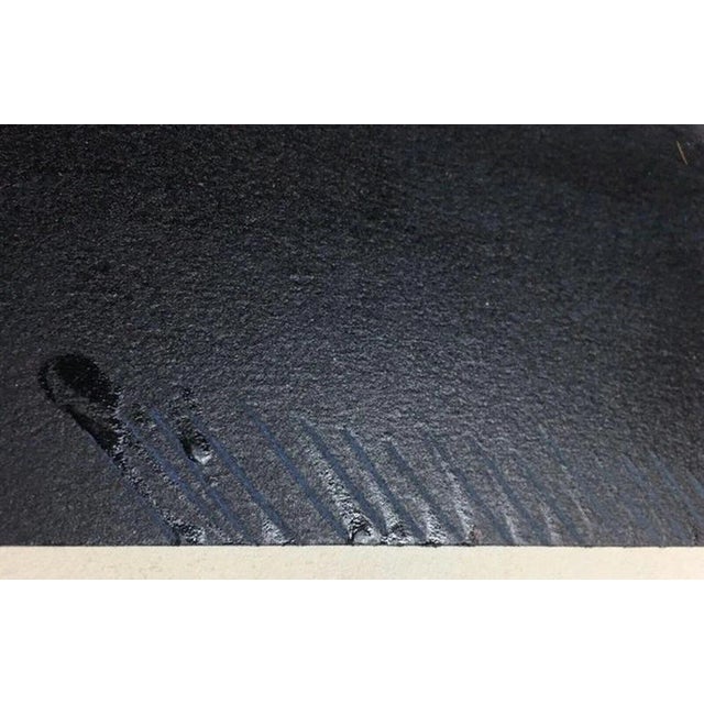 Black Delajoud Michel Alias Deljou Kamy, 1957 Monotype Ed. 1 / 1, 1958, Lithograph For Sale - Image 8 of 11