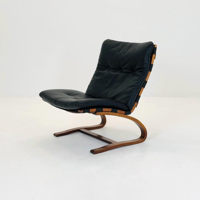 Mid-Century Modern Kangu Lounge Chair by Elsa Solheim and Nordahl Solheim for Rybo, 1970s For Sale - Image 5 of 17