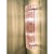 Italian Scenographic Pink Triedro Murano Glass Wall Sconces by Simoeng, Set of 2 For Sale - Image 4 of 8