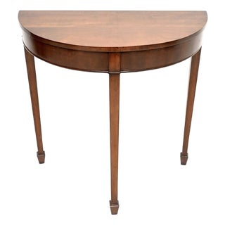 Vintage Georgian Style Console Table, 1930 For Sale