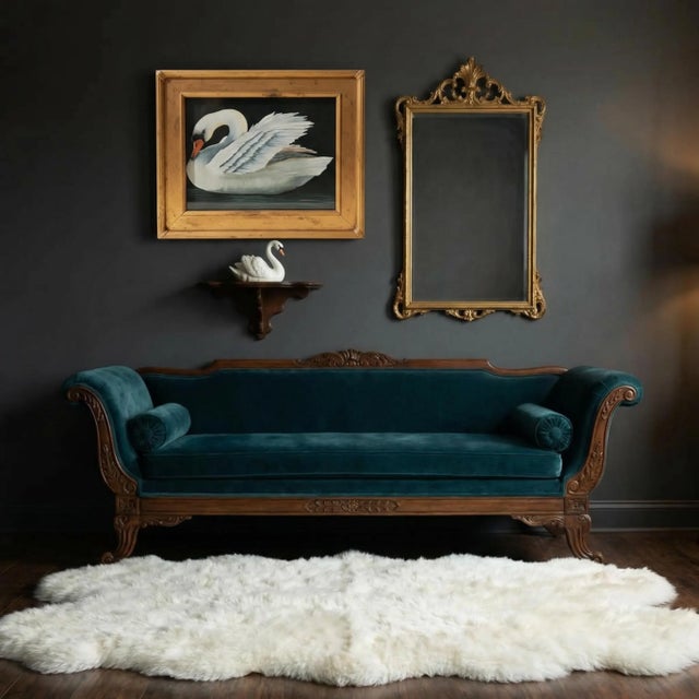 Elevate your home decor with this stunning Swan Oil Painting featuring a luxurious gold frame. Perfect for bird lovers and...