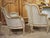 Rare Pair of Period French Louis XVI His and Hers Bergère Armchairs, Circa 1780 For Sale - Image 4 of 12