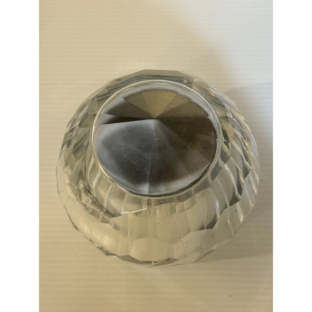 Vintage Hollywood Regency Faceted Lucite Cigarette Holder For Sale - Image 9 of 11