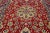 Textile Vintage Handmade Wool Rug With Rosette Motif For Sale - Image 7 of 7